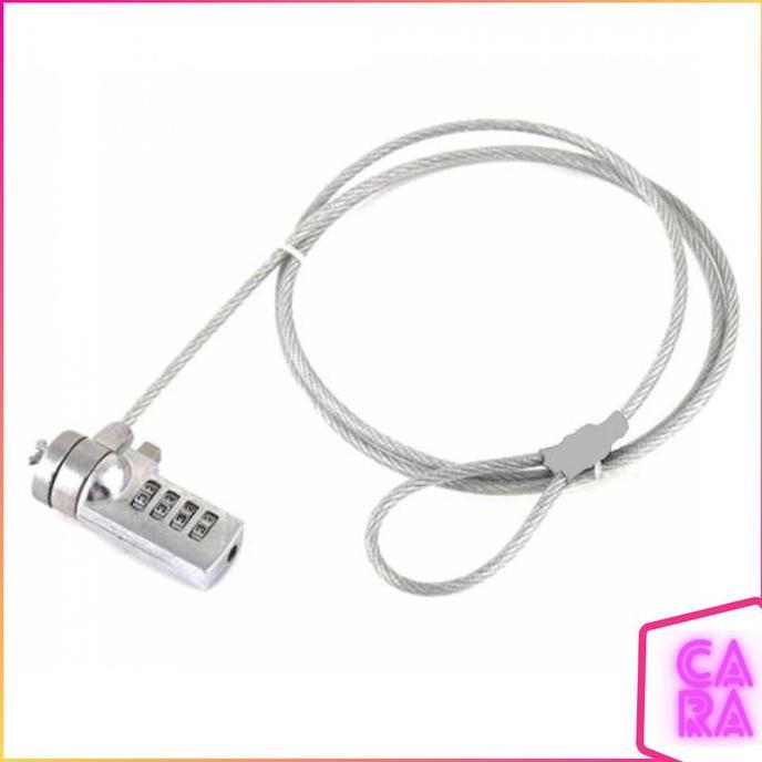 Gemgem- Kensington Lock Kunci Laptop Kombinasi Angka Number - F&K