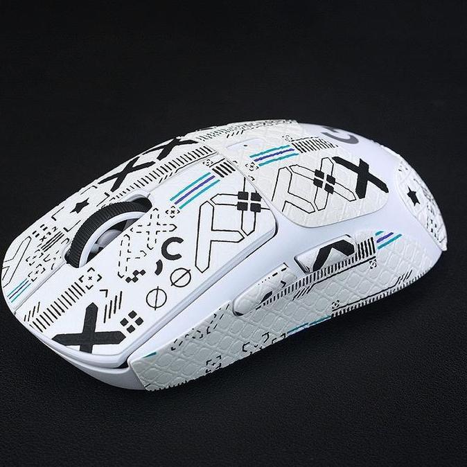 Gemgem- Anti Slip Grip Tape Skin Logitech G Pro X Superlight / G Pro X Superlight 2 Gaming Mouse Sti
