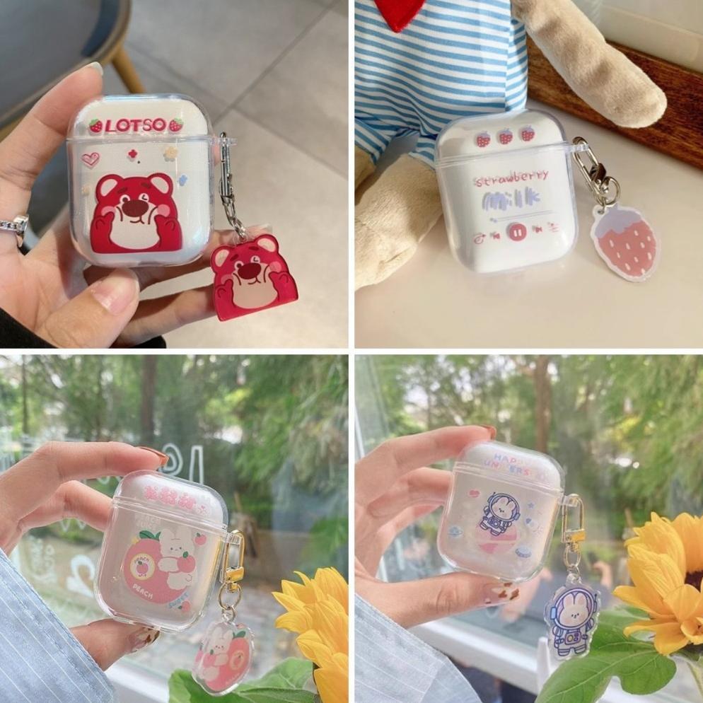 HOT Case i12 TWS Silicone Kartun Pelindung Earphone Casing for Inpods I12 i12-Hu