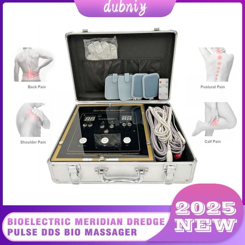 2025 New Bioenergy Massage Machine Bioelectric Meridian Dredge Pulse Dds Bio Electric Body Massager 