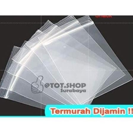 17 x 25 [tebal 04] (POS) KLIP Plastik Obat Saos klip sarung, masker