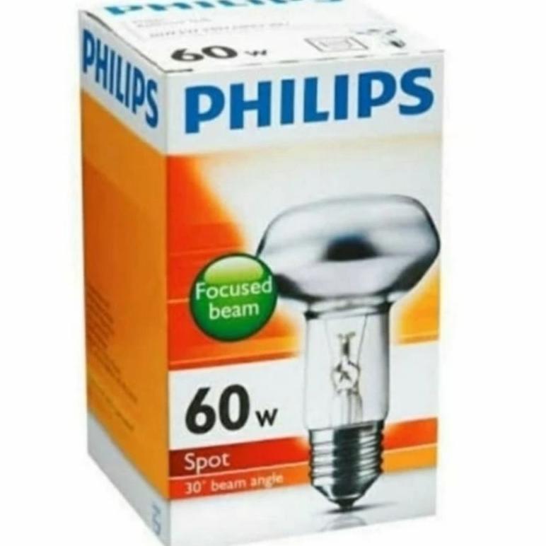 CUCI GUDANG Lampu Bohlam Spot Philips 40W 60W Lampu Penghangat Ayam Goreng (BACA DESKRIPSI)