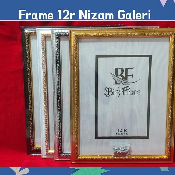 Bingkai frame figura foto 12r 17r 30x40 ukir