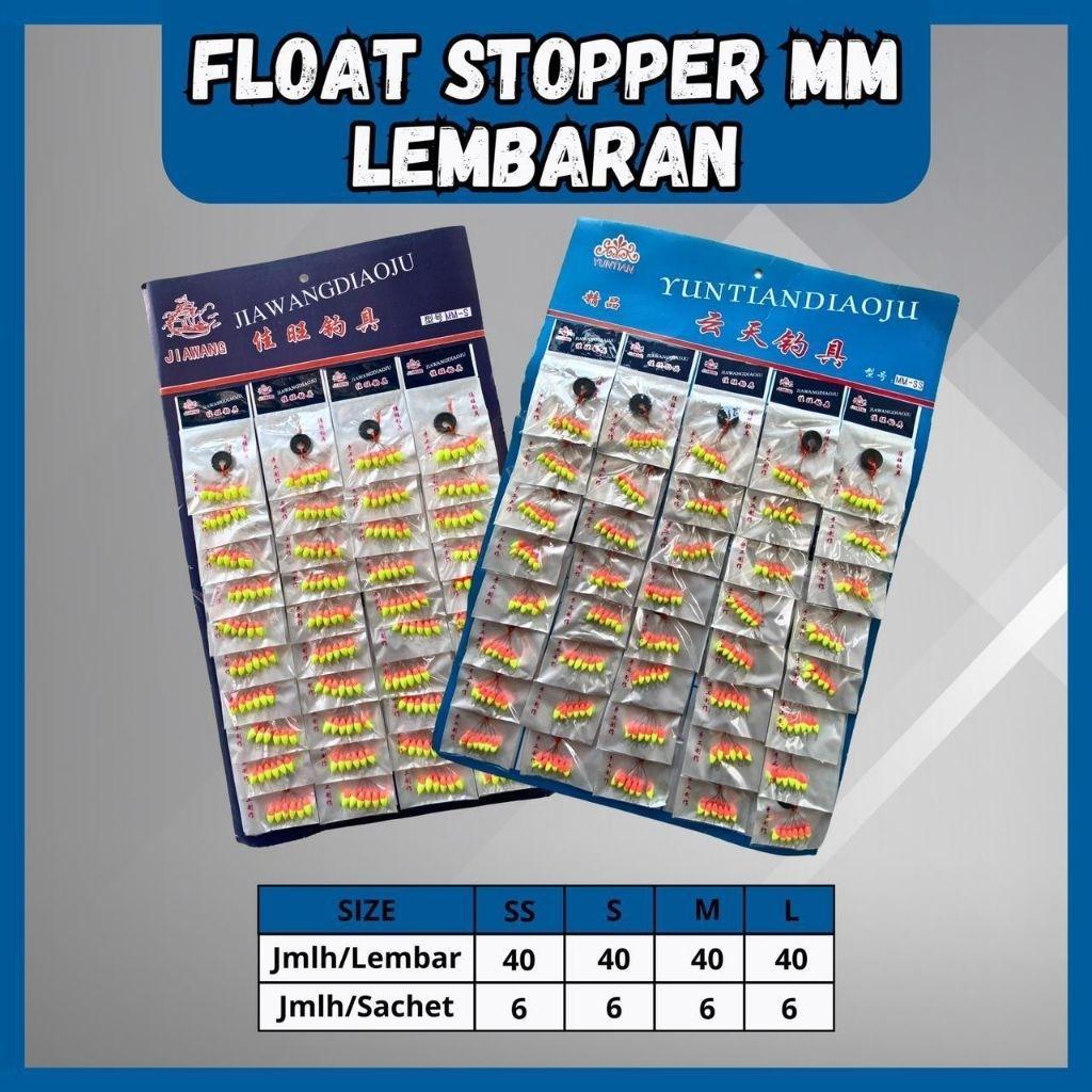 Pelampung Stoper Pancing 1 Lembar Isi 40 Bungkus