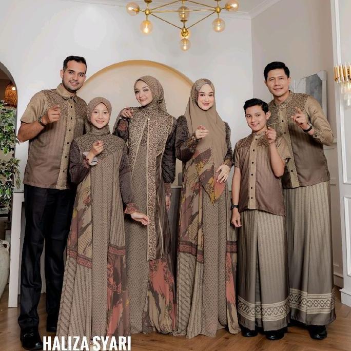 ALESYA SARIMBIT 2026 SERIES BY HALIZA SYARI SET KELUARGA