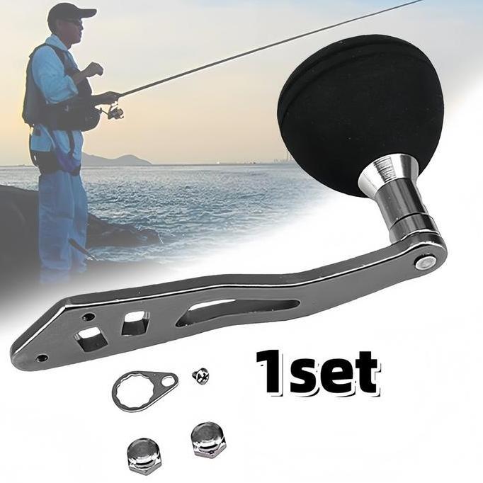 BAJANTEKNO Power Single Handle Reel BC EVA - Handle Jigging Baitcasting - Repair for Baitcasting DIY