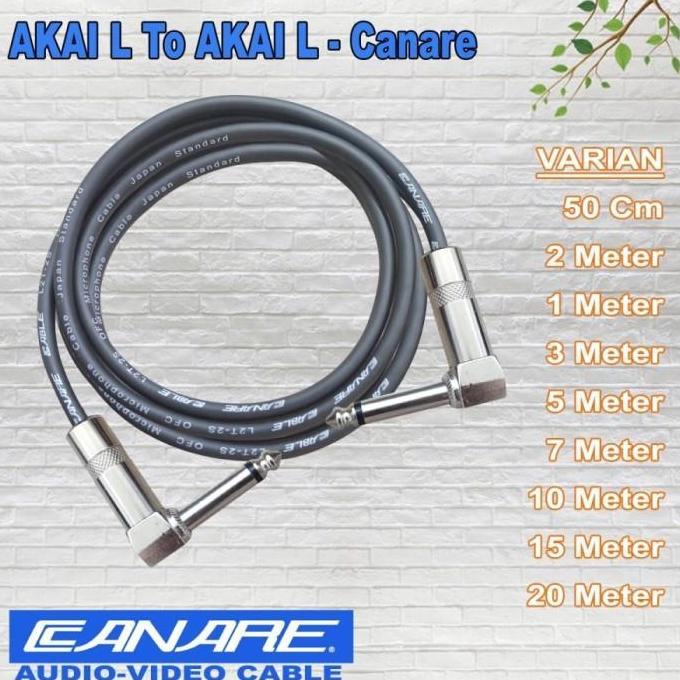 Baru (1) KABEL JUMPER EFEK GITAR 50cm CANARE - 20 CM iwame3 Juara