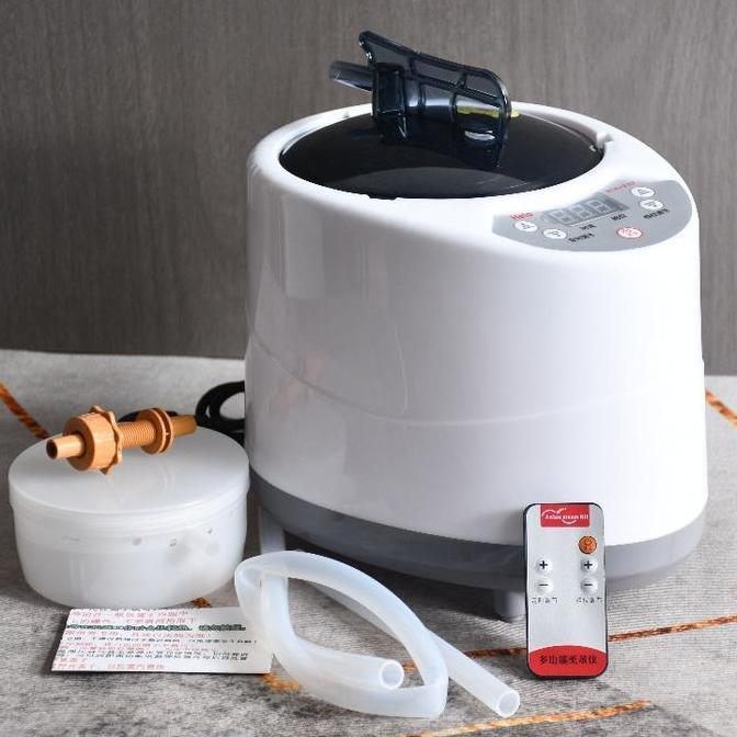 KAULANO Mesin Sauna Portable 3.0L Mesin Steam Sauna Alat Steam Sauna Alat Spa Alat Mandi Uap