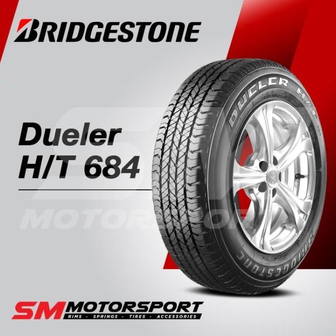 Terlaris Bridgestone Dueler Ht 684Ii 265/65 R17 17 112S Ban Fortuner Vnt