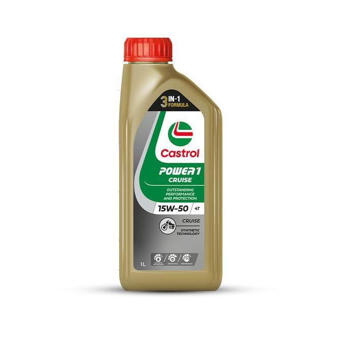 Olinol- Oli Mesin Motor Castrol Power1 Cruise 4T 15W-50 (1L)