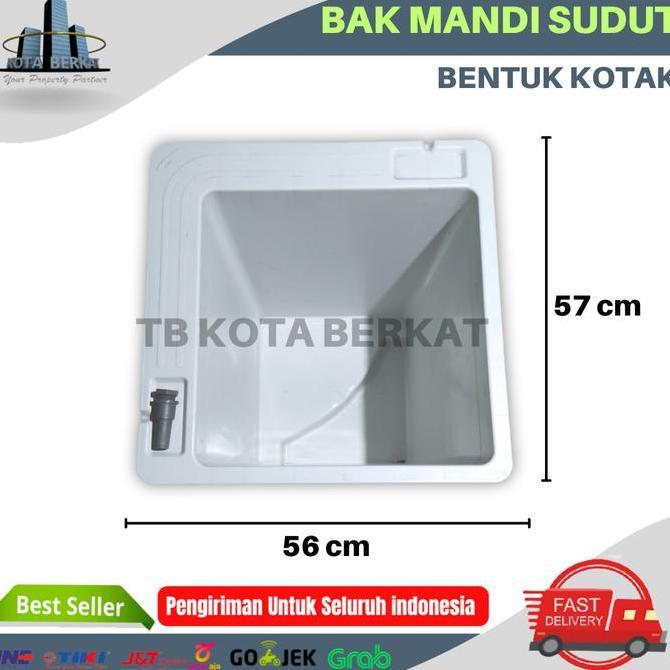 BAK KAMAR MANDI SUDUT/ BAK KAMAR MANDI FIBER MERK R.A.J PAS
