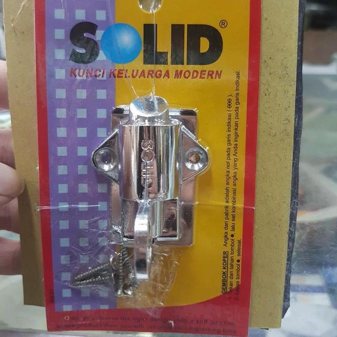 Build- Spring Knife / Grendel Kodok / Slot Selot Kunci Jendela Solid