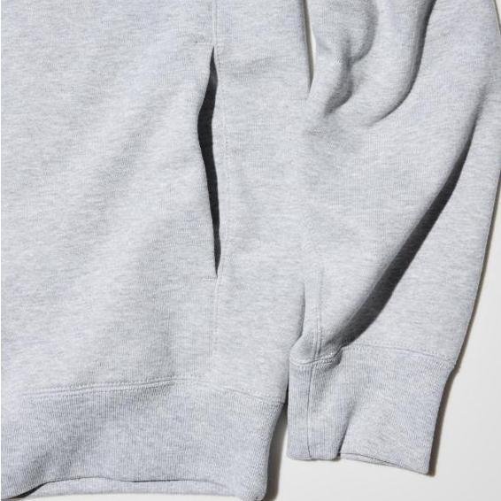 UNIQLO Pullover Sweat Hoodie Lengan Panjang Pria Unisex Original Terlaris LN
