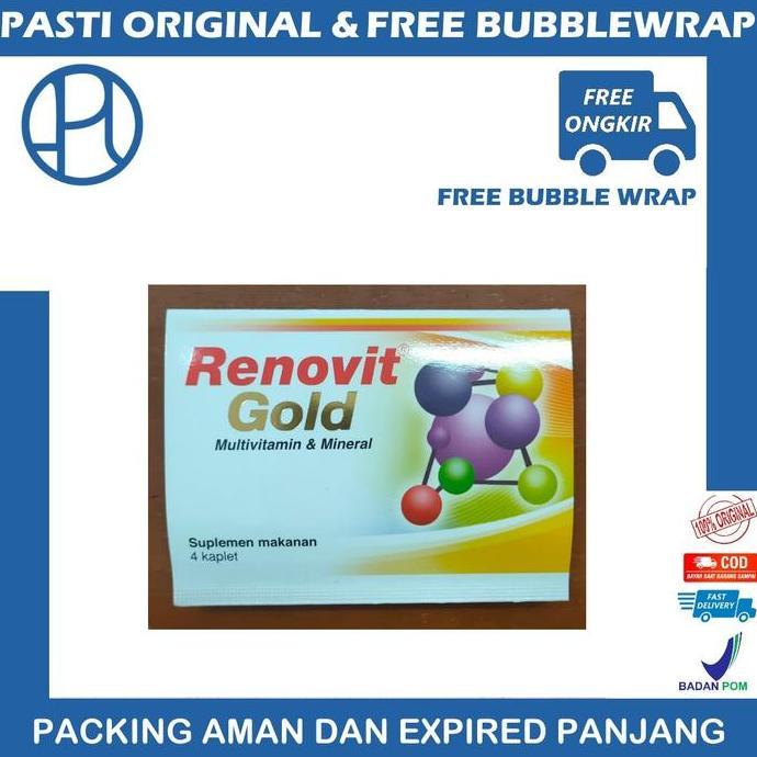 RENOVIT GOLD STRIP ISI 4 MULTIVITAMIN
