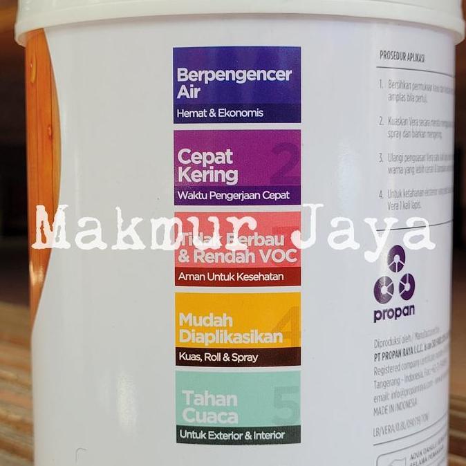 Colorbit- Propan Vera Va-08 Vernis Air Untuk Kayu