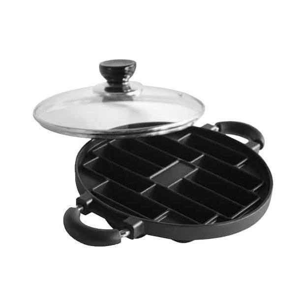 Cetakan Kue Pukis 10 Lubang Teflon / Cetakan Kue Teflon Pukis Pancong 10 Lubang Tutup Kaca