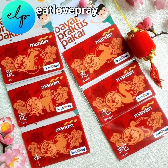 KARTU eMoney eToll ORIGINAL LIMITED MANDIRI SHIO / E Money E Toll SHIO