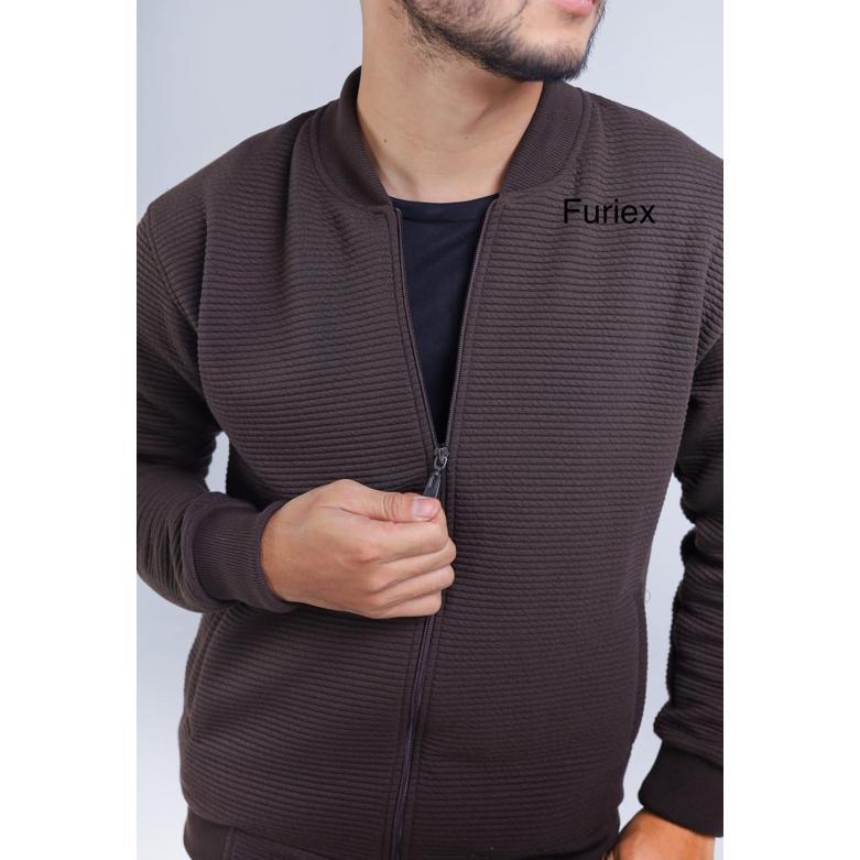 PALING DICARI FURIEX-Jaket Bomber Ottoman Jaket Pria Jaket Bomber Pria