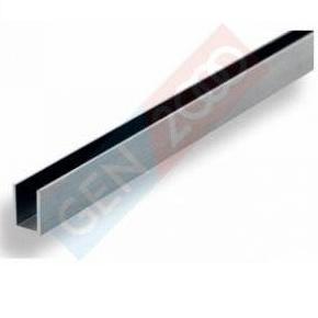 TERLARIS - List U Stainless 300 Cm U Shape Stainless Plat U Siku Stainless