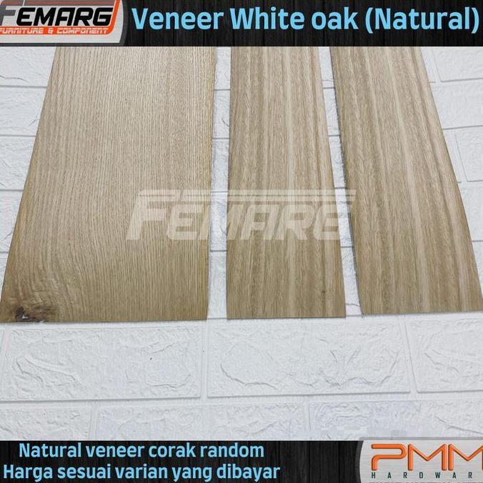 NEW - NATURAL VENEER WHITE OAK by VENEER KITA ASLI VENER ALAMI IMPORT