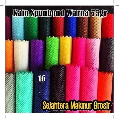 Kain Bahan Tas Spunbond / Kain Furing Tebal / Spunbond Warna 100gr
