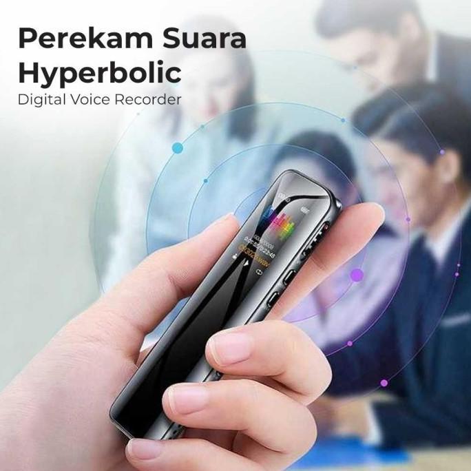 PEREKAM SUARA MINI TERSEMBUNYI DIGITAL VOICE RECORDER 8GB