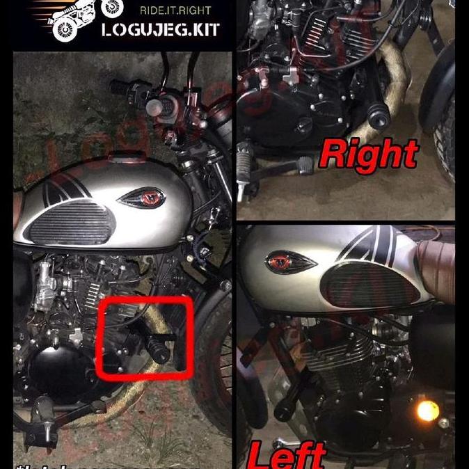 Crashbar / Engine Guard , Pelindung Mesin Kawasaki W175 W 175 Pnp