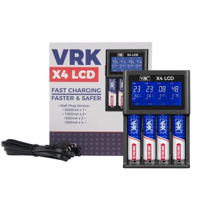 THE BEST VRK X4 LCD LIGHTNING FAST CHARGER KODE 1418