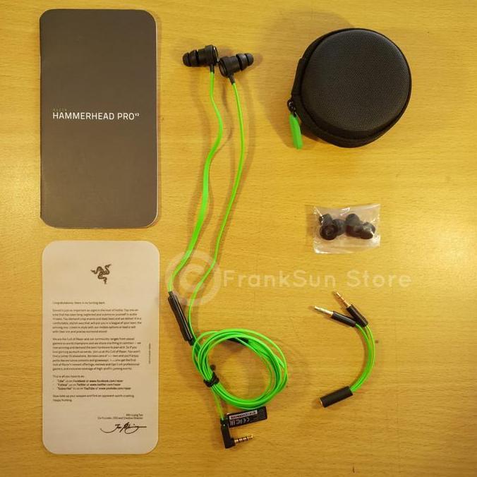 Funfake- Razer Hammerhead Pro V2 Dota2 Earphone Gaming Hammerhead