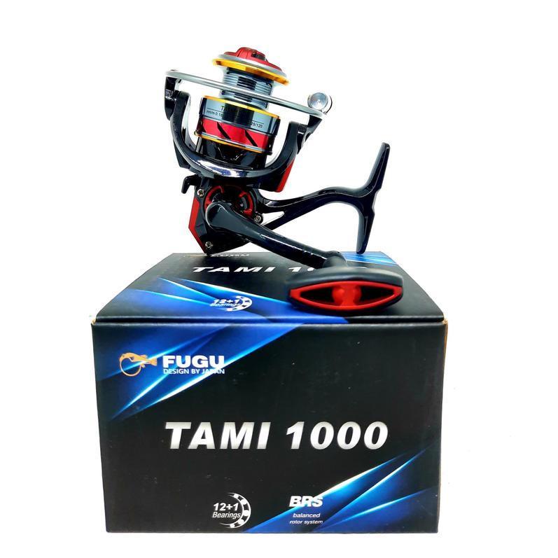 Reel Pancing Fugu Tami 1000-3000 One Way 12+1 Bb Sangat Murah Dan Kuat