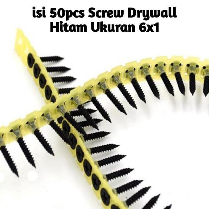 ~~~] Sabuk Screw Gun Belt Fed Screw gun Chain include Skrup 50pcs