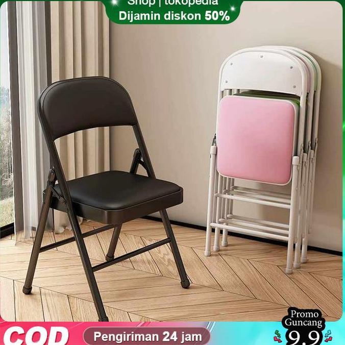 TERBARU - [AK]Kursi Lipat Portable Kursi Belajar Lipat Kursi Kantor Lipat Makan Kursi Kerja outdoor 