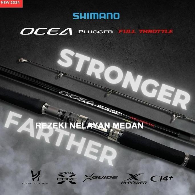 Joran Popping SHIMANO Ocea Plugger Full Throttle 2024