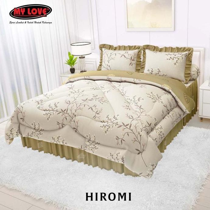Bedcover Set 180x200 My Love Rumbai / Bed Cover My Love Rumbay 180x200