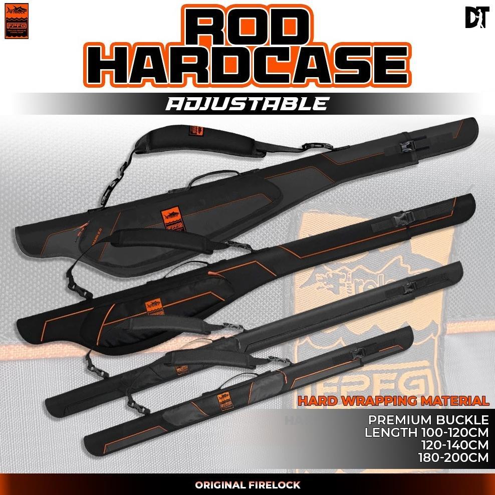 Hardcase Tas Pancing Tas Joran FireLock FPFG Tas Rod Kaku dan Kuat 120 140 200