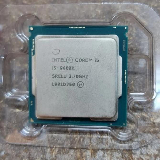 TERBARU - PROCESSOR INTEL CORE I5 9600K TRAY + FAN