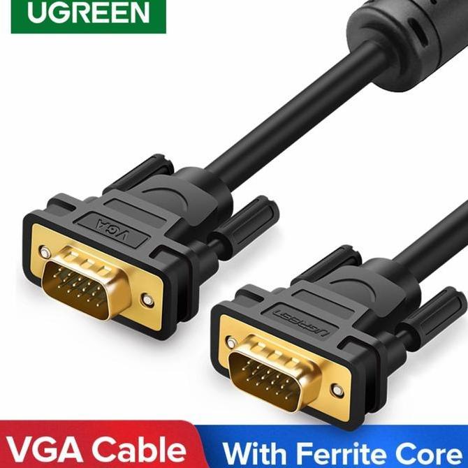 HARGA DISC - Ugreen VGA to VGA 1080P - Ugreen Kabel Vga Gold Plated for Monitor TV