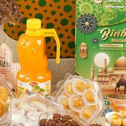 Parcel/Hampers Lebaran Binbon Madani Sirup 1.850G