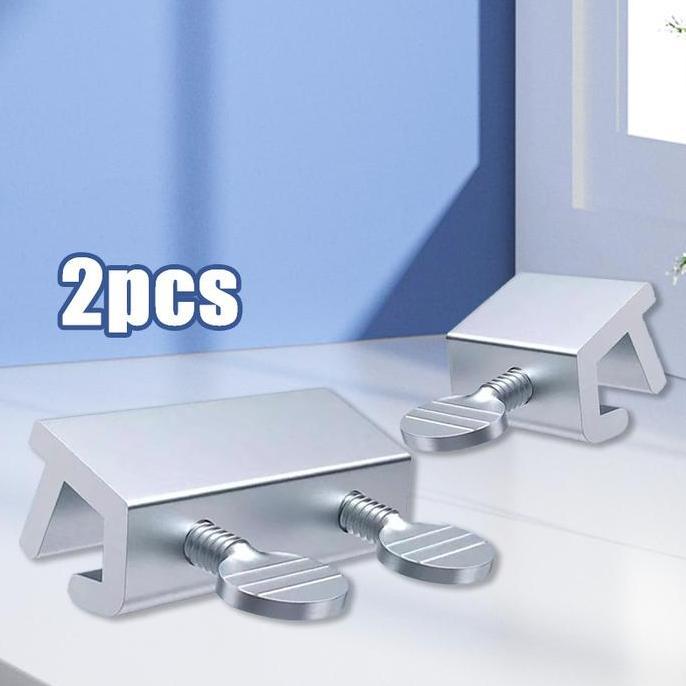 DHEALOKA 2set Kunci Jendela Sliding Kunci Jendela Geser Safety Sliding Window Lock