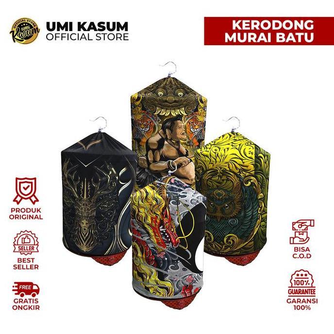 NEW Kerodong Murai Batu Double Layer Umi Kasum | Kerodong Bulat Motif 20 | KMM