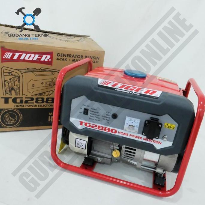 SABILULUNGAN Genset Tiger TG2880 Genset 1000 Watt 4tak TG 2880