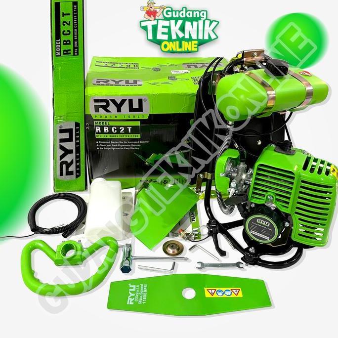 PAPANDAYAN Mesin Potong Rumput RBC2T RYU 2 Tak / Portable Brush Cutter Pemotong Rumput Gendong RBC-2