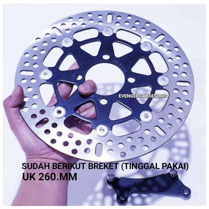 DR315 - PIRINGAN CAKRAM DISC BRAKE DEPAN LEBAR BESAR BEAT LAMA-KARBU-BEAT FI