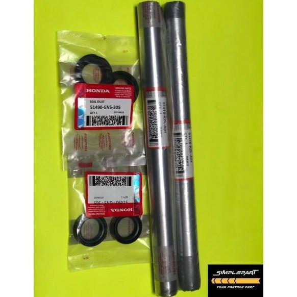 DV188 >> PAKET AS SHOCK DEPAN BEAT FI BEAT POP SET SEAL SHOCK + SEAL TUTUP ABU AS SHOCK DEPAN SCOOPY