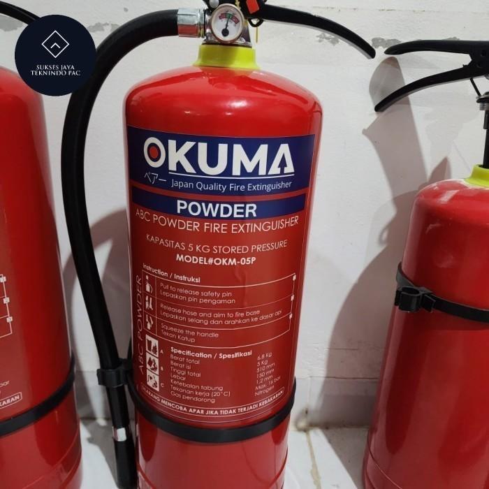 Okuma - 06P Powder 6kg Tabung Alat Pemadam Api Ringan Apar Kebakaran