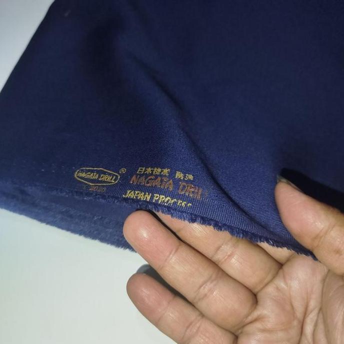 Nagata Drill Biru SMP Kain Seragam Sekolah Kain Celana SMP Kain Celana Biru Kain Sekolah SMP MTS Kai