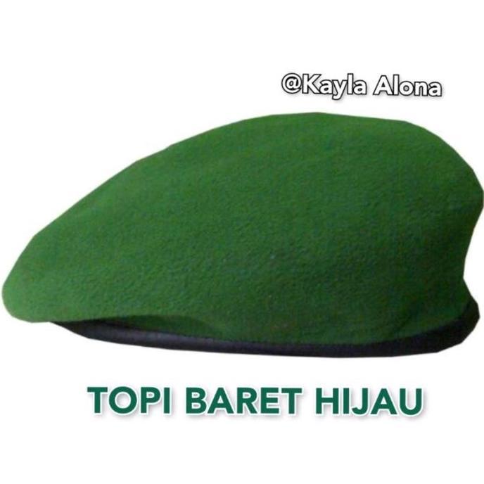 TOPI BARET HIJAU BARET HIJAU LUMUT