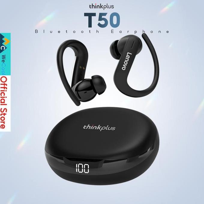 Thinkplus T50 True Wireless Bluetooth Earphone Sport Tws 5.2