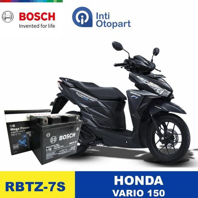 Accu Aki Motor HONDA VARIO 150 ORIGINAL BOSCH