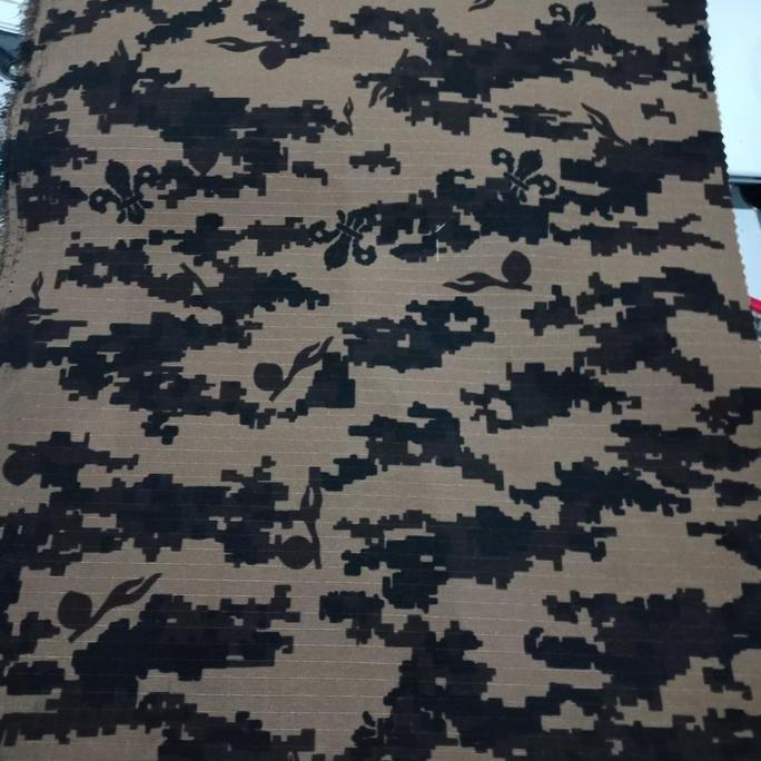 Kain loreng digital pramuka